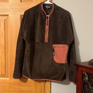Patagonia 1/2 zip polartec fleece pullover